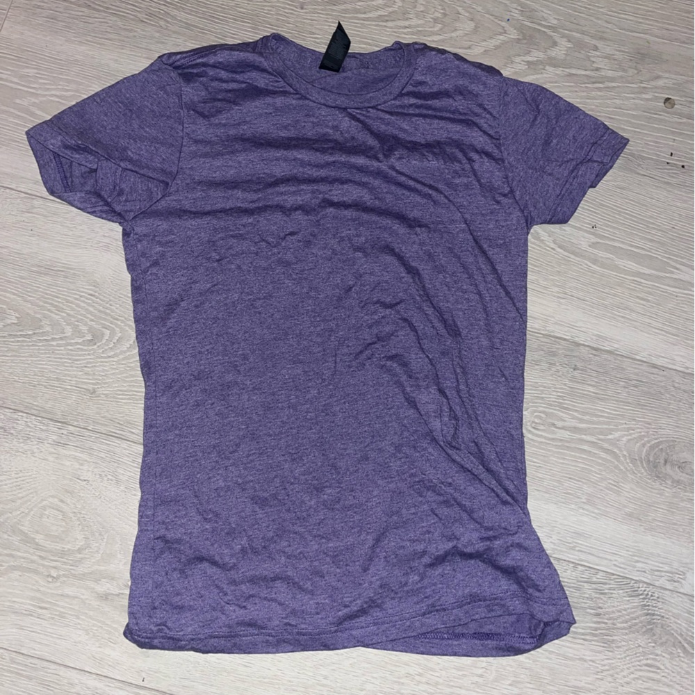 Gildan Heather Purple Women's Short Sleeve Tee